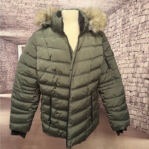 Nautica Black Water-Resistant Jacket